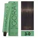 Igora Zero Amm (sin Amoniaco) 3-0 Castaño Oscuro Natural 60 Ml
