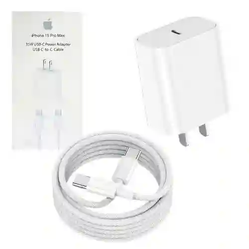 Cargador Iphone 35w Iphone 15 15 Pro Max 16 16 Pro Max