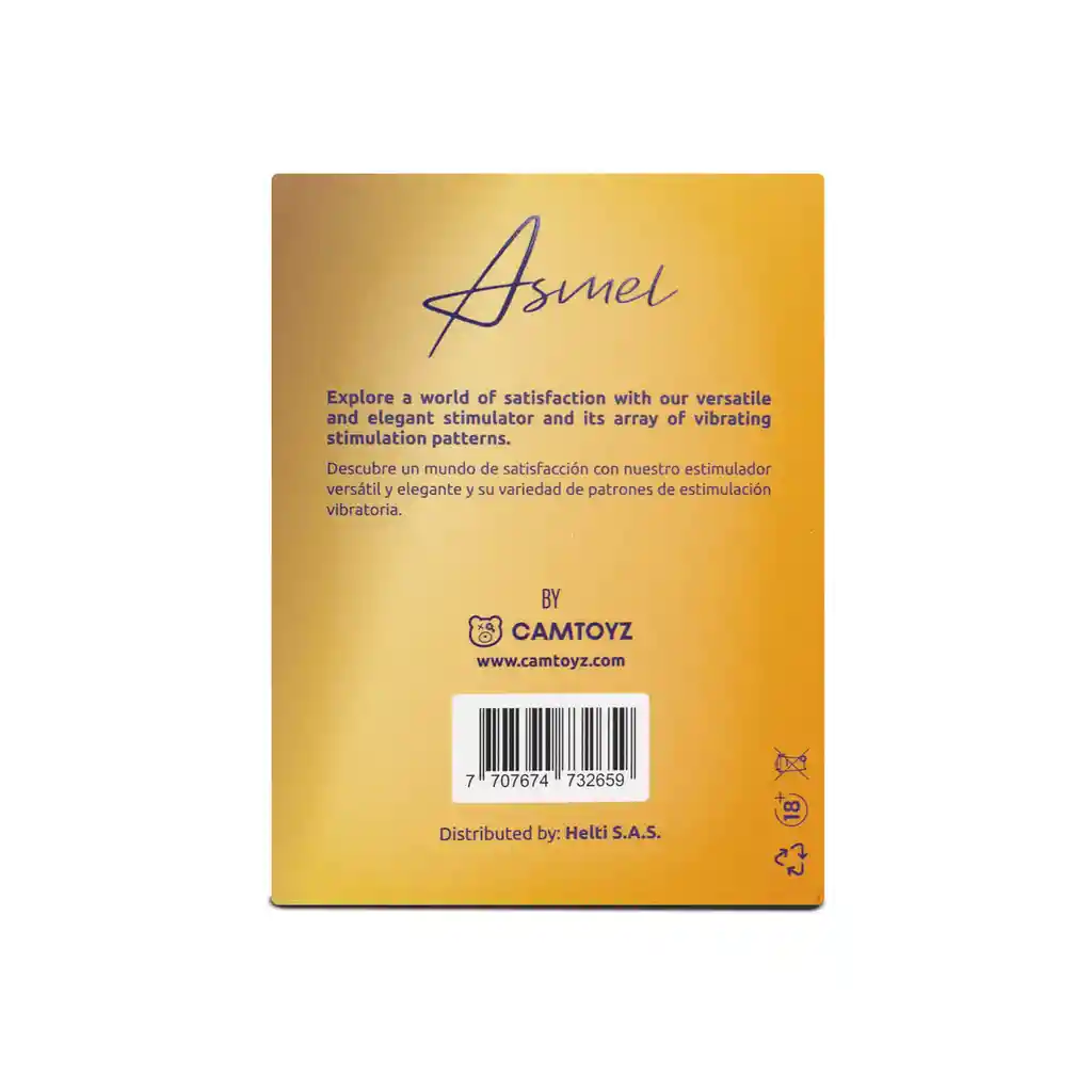 Vibrador Asmel Camtoyz