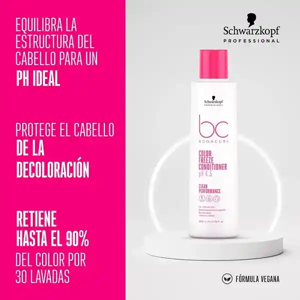Acondicionador Bonacure Color Freeze Protección Color 200ml