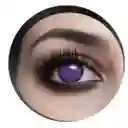 Halloween Lentes De Contacto Morado Malla
