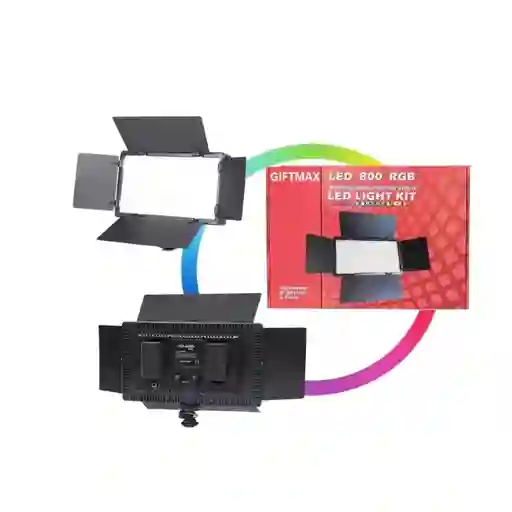 Panel De Luz Led Profesional Recargable