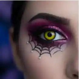 Halloween Lentes De Contacto Amarillo