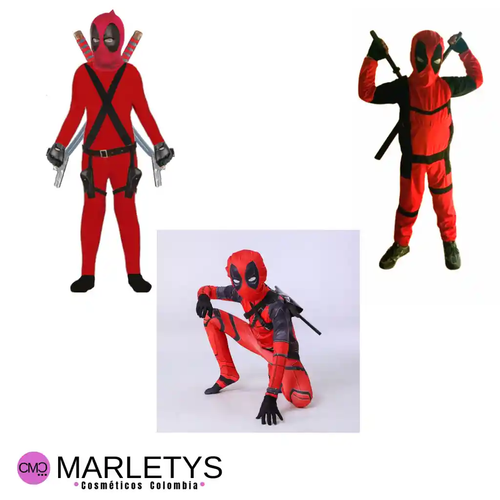 Disfraz Deadpool Talla 10