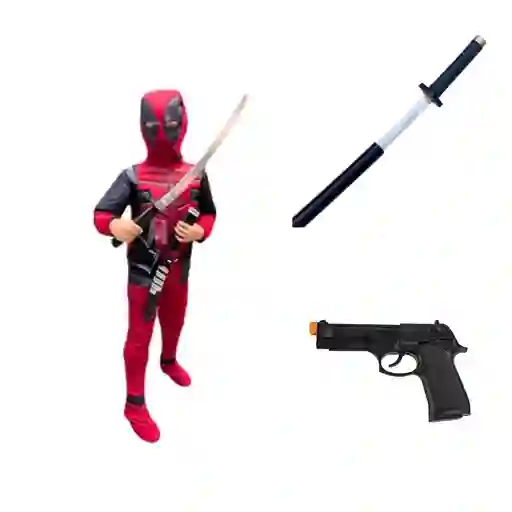 Disfraz Deadpool Talla 12