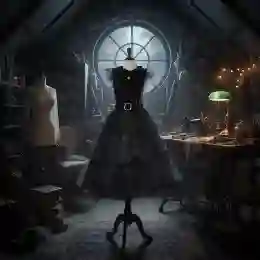 Disfraz Vestido De Fiesta Merlina Talla 8