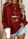 Buzo Coffee Lover Oversize Cozy Mood