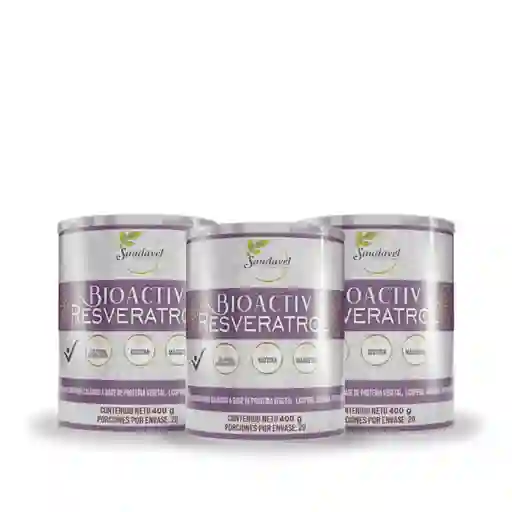 Resveratrol Bioactiv De Saudavel X 3u