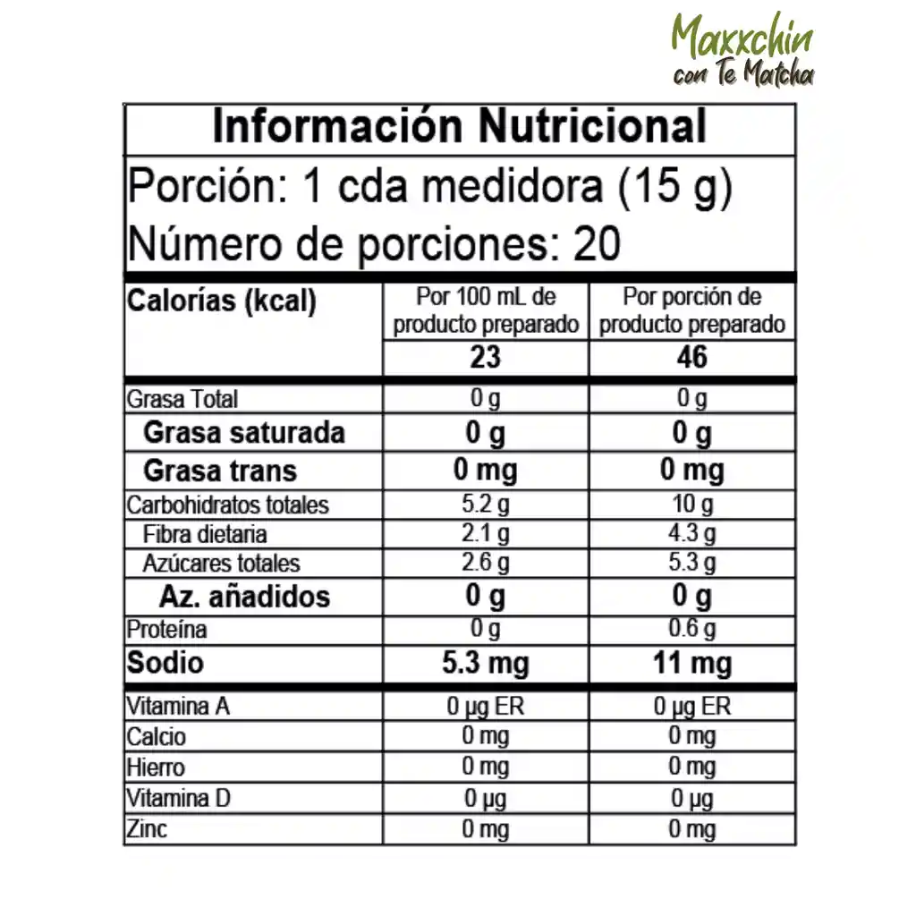 Té Matcha Maxxchin De Saudavel X 3u
