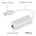 Adaptador Convertidor Usb A Ethernet 2.0 Gigabit Rj 45 Lan Cable De Red
