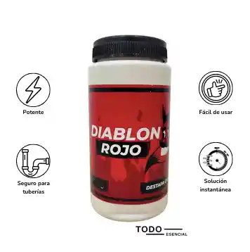 Destapa Cañerías Diablo Rojo 250g