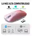 Mouse Inalambrico Dual Usb Y Bluetooth Recargable, Ipad , Pc, Android Y Iphone