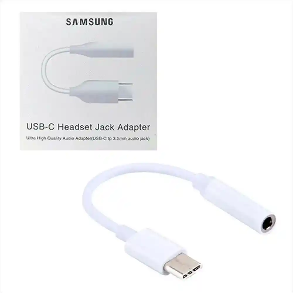 Adaptador Samsung Headset Jack Tipo C A 3.5 Mm