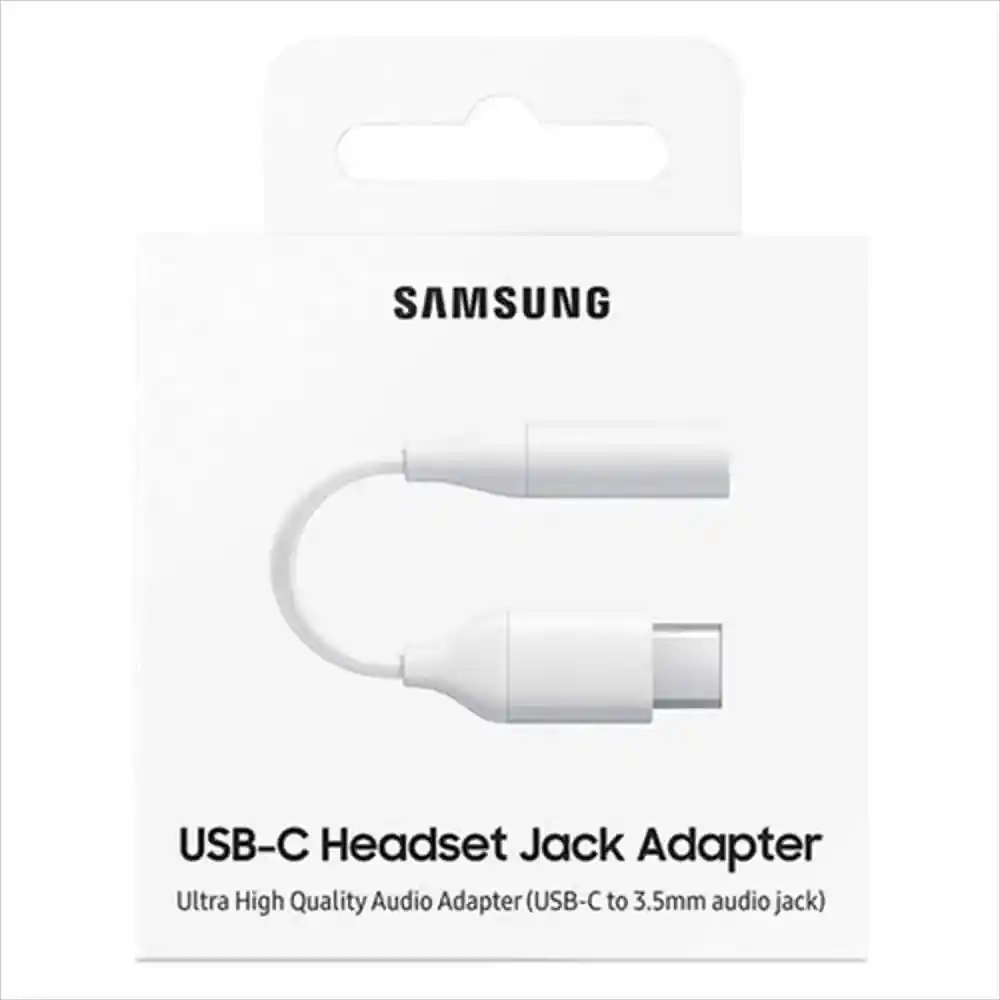 Adaptador Samsung Headset Jack Tipo C A 3.5 Mm