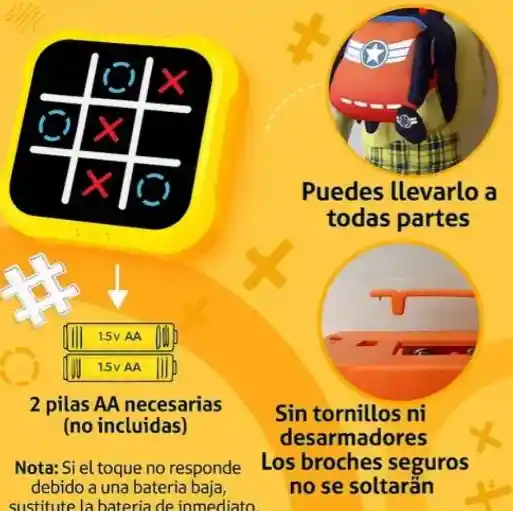 Juego Electronico Digital Triki Triqui Toe Tac Tic