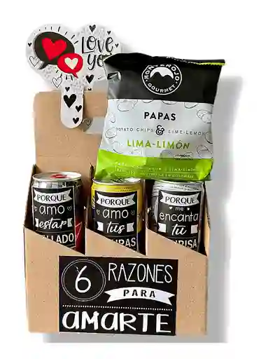 Kit 6 Razones Para Amarte