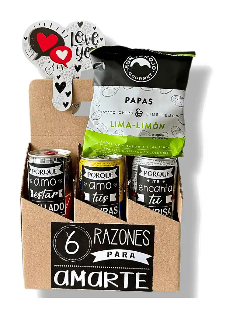 Kit 6 Razones Para Amarte