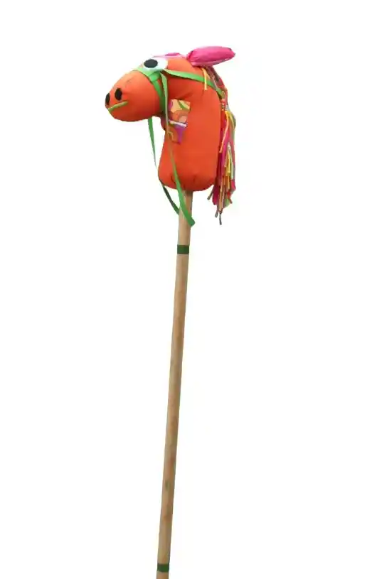 Juego Caballito De Palo Montable Para Niños Niñas