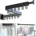 Soporte De Secado Con Ganchos Plegable De 3 Pliegues