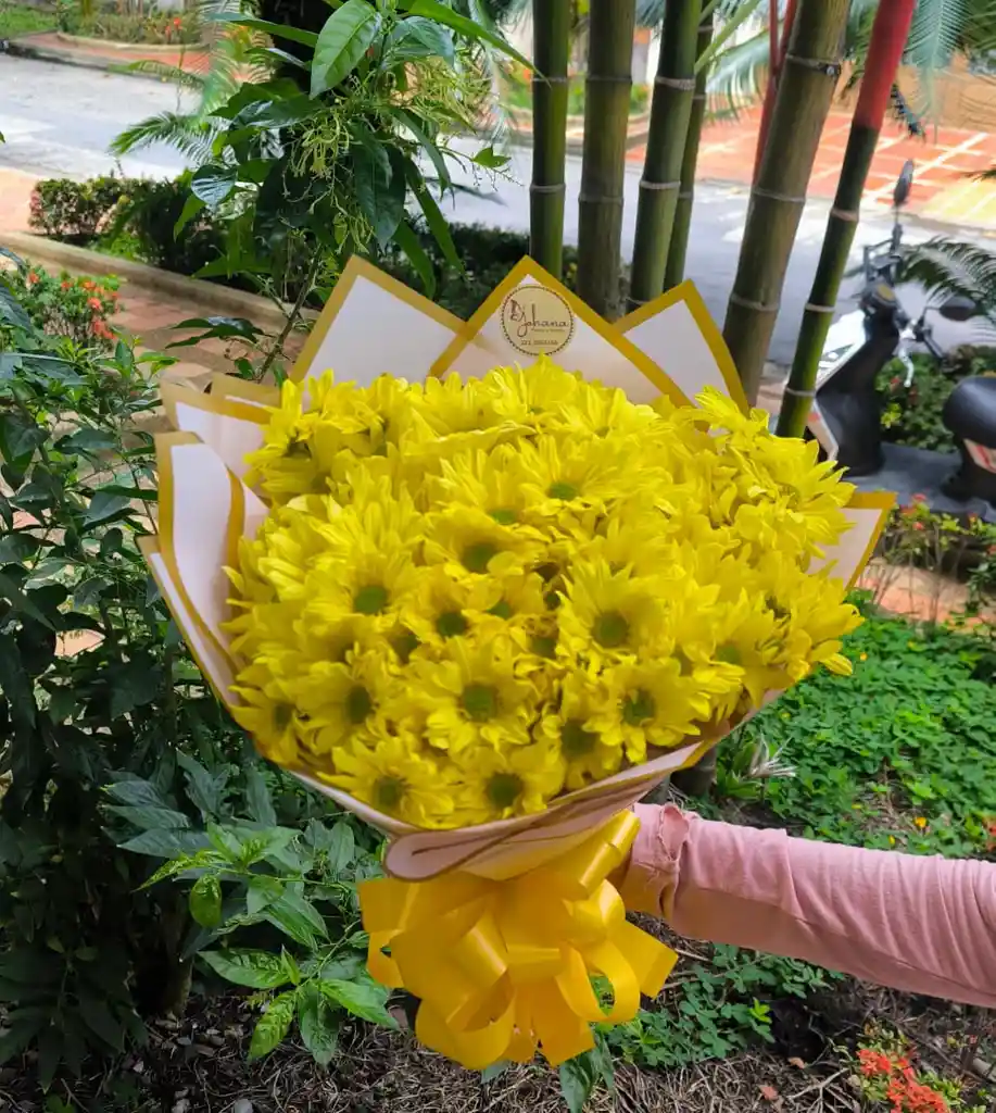 Bouquet Margaritas Amarillas