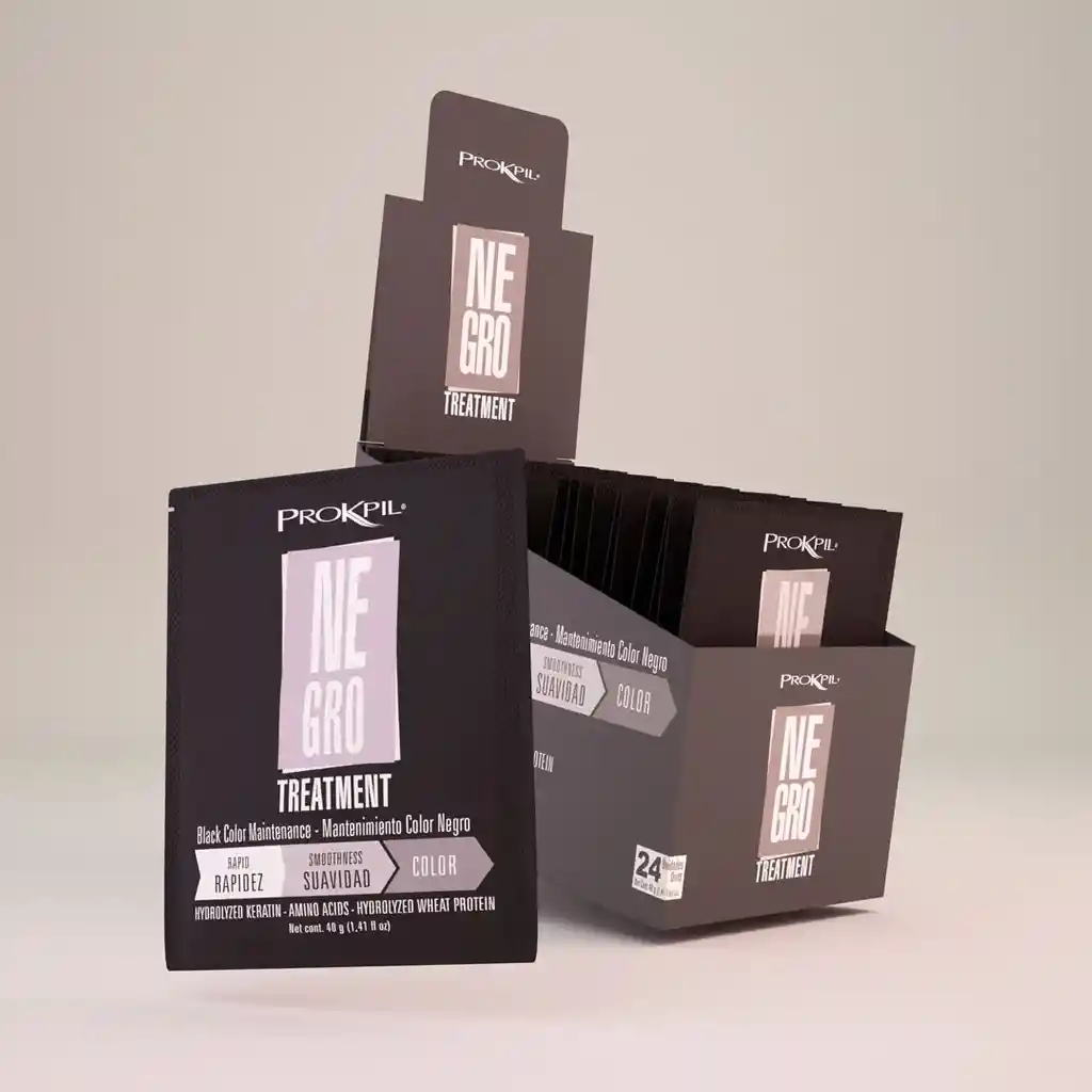 Tratamiento Color Negro Sobre Prokapil