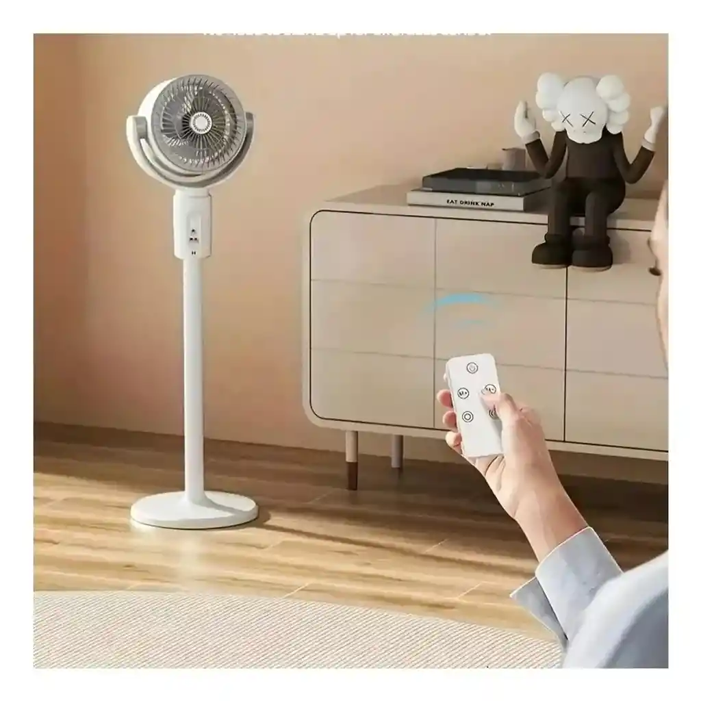 Ventilador De Pie Diseño F1 Con Control Remoto