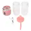 Licuadora Portátil Recargable Usb Vaso Doble