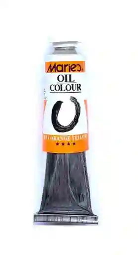 Pintura En Oleo 301 Orange Yellow X50ml Marca Maries Oil Colour