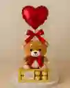 Regalo De Amor Y Amistad. Chocolates Ferrero Y Peluche