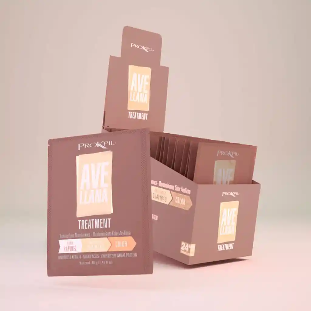 Tratamiento Color Avellana Sobre Prokapil
