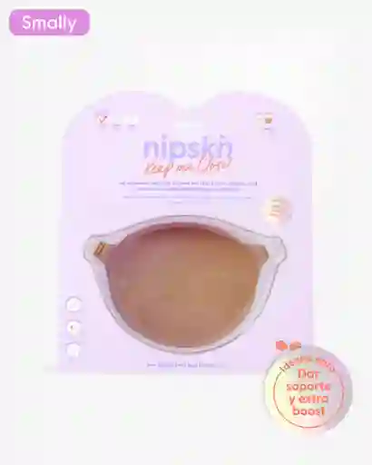 Brasier Invisible Adhesivo De Silicona, Smally (copa A) / Caramel - Nipskin®