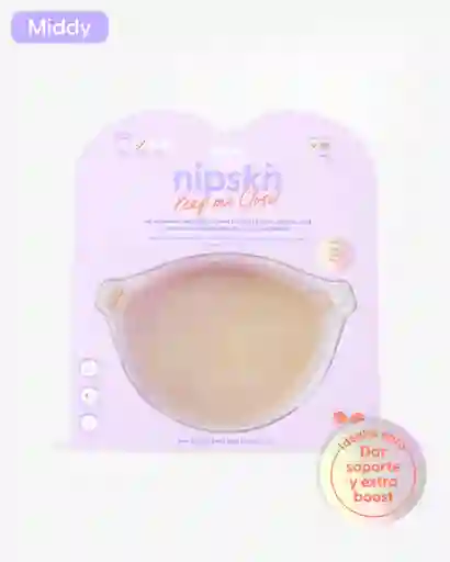 Brasier Invisible Adhesivo De Silicona, Middy (copa B) / Latte- Nipskin®