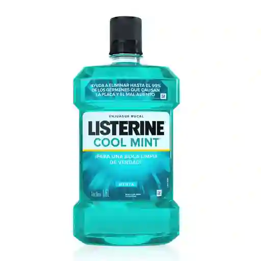 Listerine Coolmint Enjuague Bucal Con 12 Horas De Protección 1.5 L