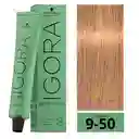 Igora Zero Amm (sin Amoniaco) 9-50 Rubio Muy Claro Dorado Natural 60 Ml