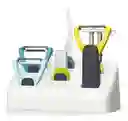 Kit Pelador De Verduras 6 En 1 Acero Inoxidable