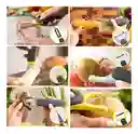 Kit Pelador De Verduras 6 En 1 Acero Inoxidable