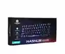 Teclado Mecanico Mikuso Xk-63 Switch Rojo Negro 60%