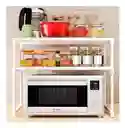 Estante Para Horno De Microondas De 3 Niveles Color Según Disponibilidad 50x57x50
