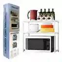 Estante Para Horno De Microondas De 3 Niveles Color Según Disponibilidad 50x57x50