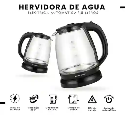 Jarra Eléctrica Nobelso Innovo Hogar Tetera 1.8l