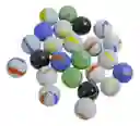 Canicas Piquis / Bolitas De Cristal “mara China” – Paquete X50 Unidades (pequeñas)