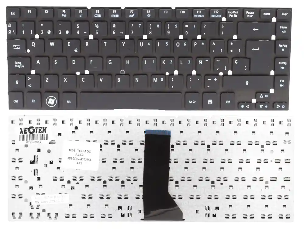 Teclado Acer 3830/e5-411/v3-471