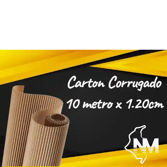 Carton Corrugado 10 Metros X 1.20cm