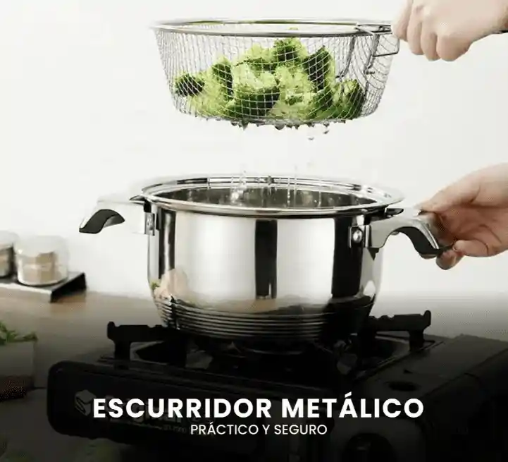 Juego De Ollas 100 Piezas Acero Quirúrgico Inoxidable Utensilios Cocina Infaltables Cook Ware