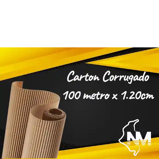 Carton Corrugado 100metros X 1.20cm