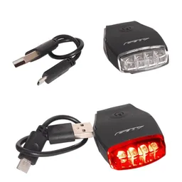 Par De Luces Gw Delantera-trasera (blanca-roja)
