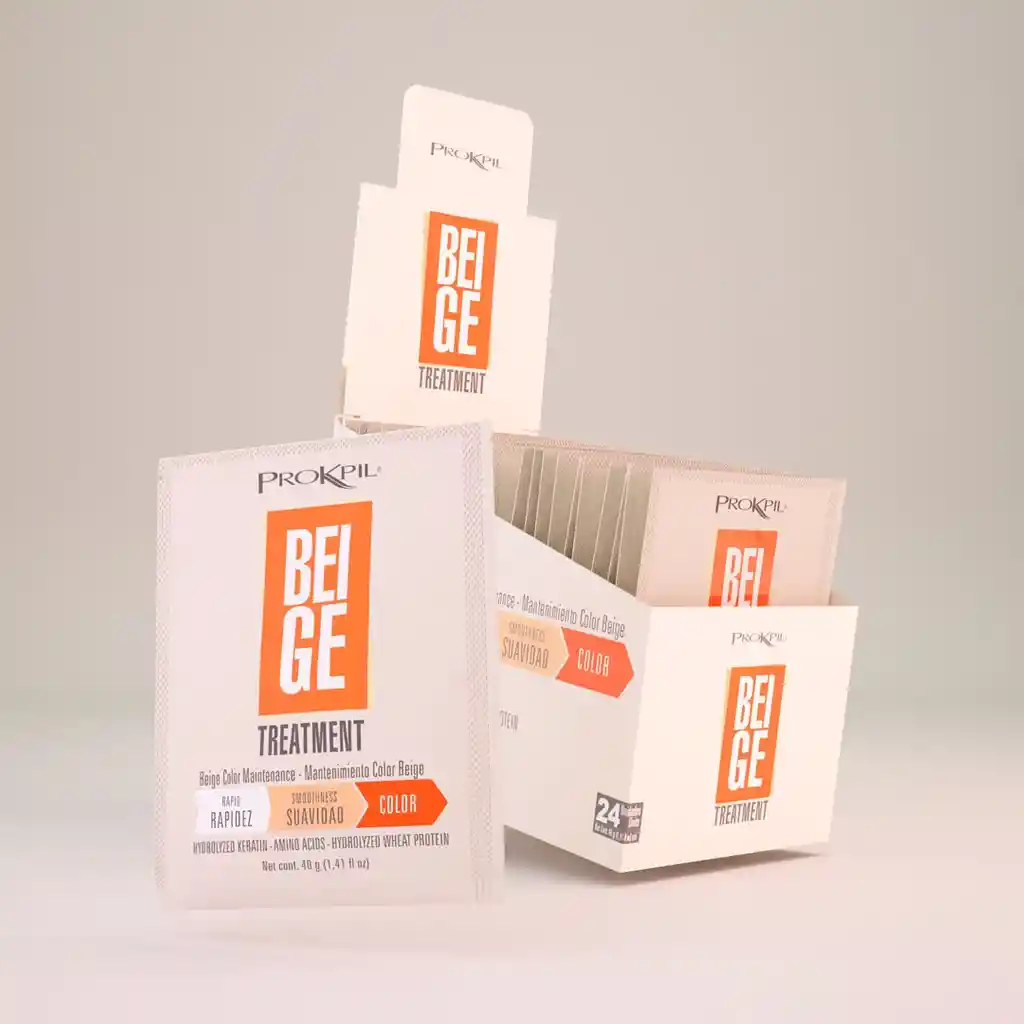 Tratamiento Color Beige Sobre Prokapil