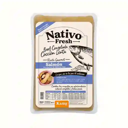 Kanu Receta Gourmet Basa Salmon Wakame X 500 Gr Para Perro
