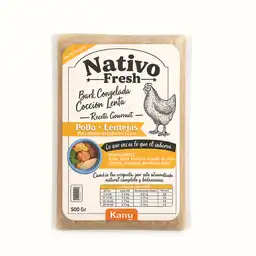 Kanu Receta Gourmet Pollo Lentejas X 500 Gr Para Perro