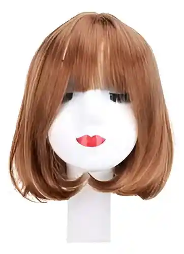 Peluca Corta Cafe
